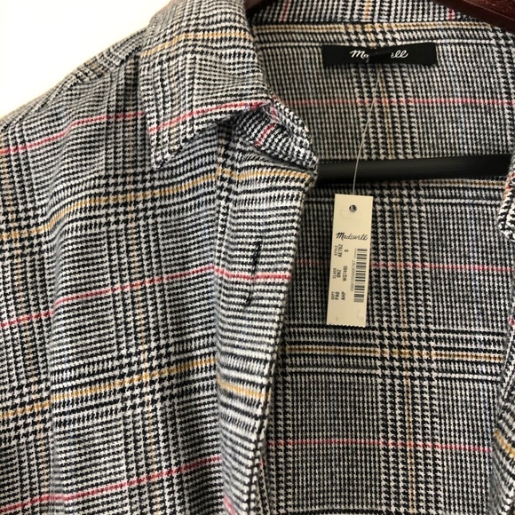 Madewell Flannel Bromley Shirt in Ronan Plaid - Picture 4 of 5